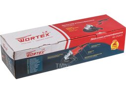 Двуручная углошлифмашина WORTEX LX AG 2326-3 в кор. (2100 Вт, диск 230х22 мм, плавный пуск)