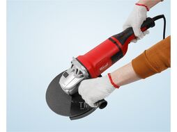 Двуручная углошлифмашина WORTEX LX AG 2326-3 в кор. (2100 Вт, диск 230х22 мм, плавный пуск)
