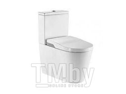 Унитаз Inspira ROUND Compact с двойным выпуском BTW, rimless Roca 342529000
