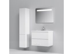 Тумба с умывальником AM.PM Gem M90FHX07522WG + M90WCC0752WG