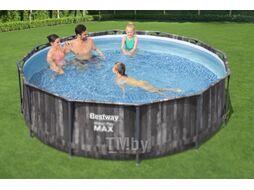 Каркасный бассейн Bestway Steel Pro Max 5614X (366x100, с фильтр-насосом и лестницей)