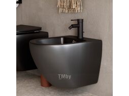 Унитаз подвесной с инсталляцией Ceramica Nova Rimless CN4002MB + 040225 + R5 Soft Touch