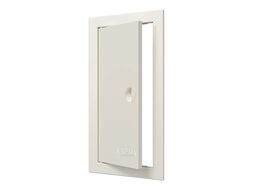 Люк ревизионный ЛР фланец 146х296 ручка 168х318 пластик Ivory EVECS Л1530Р Ivory