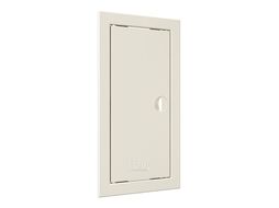 Люк ревизионный ЛР фланец 146х296 ручка 168х318 пластик Ivory EVECS Л1530Р Ivory