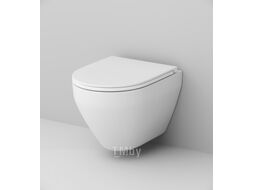 Унитаз подвесной с инсталляцией AM.PM Spirit C701700WH + C707858WH + 10.702.450.02.10