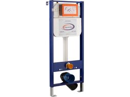 Унитаз подвесной с инсталляцией AM.PM Spirit C701700WH + C707858WH + 10.702.450.02.10