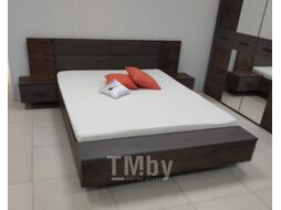 Прикроватная тумба Bravo Мебель Куба навесная (таксус/вольфрам)