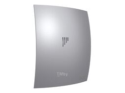 Вентилятор накладной BREEZE D100 обр.клапан Gray metal DICITI BREEZE 4C Gray metal