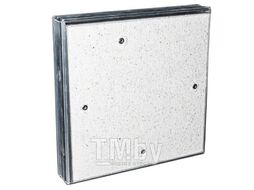 Люк ревизионный D Ceramo 300х400 скрыт.монтаж съемный алюминий EVECS D3040 ceramo