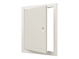Люк ревизионный ЛР фланец 246х296 ручка 268х318 пластик Ivory EVECS Л2530Р Ivory
