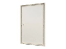 Люк ревизионный ЛР фланец 396х596 ручка 418х618 пластик Ivory EVECS Л4060Р Ivory