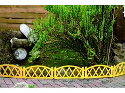 Забор декоративный "MODERN" №4 артикул 50213, 5 шт длина 3,00 м желтый GardenPlast 4814132000427
