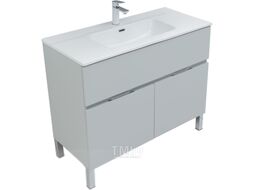 Комплект мебели для ванной Aquanet Алвита new 100 / 273990