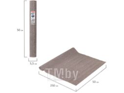 Бумага для оформления подарков Brauberg Fiore / 112598 (серый)
