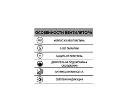 Вентилятор накладной STANDARD D100 сетка ERA STANDARD 4S