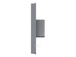 Выход стенной КФ фланец 55х110 жалюзи 150х150 ASA Gray ERA STREETLINE 1515К511Ф сер