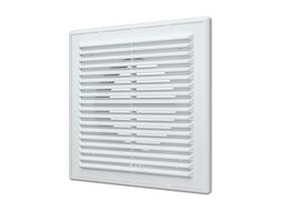 Решетка вентиляционная RF фланец D125 разъемная 208х208 пластик ERA 2121R12F