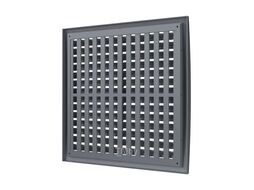 Решетка вентиляционная РРПН разъемная регулируемая 350х350 ASA Gray ERA STREETLINE 3535РРПН сер