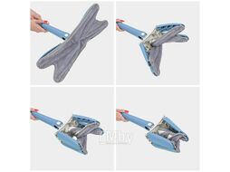 Швабра Х-образная с функцией отжима WMC TOOLS WMC-22(blue)