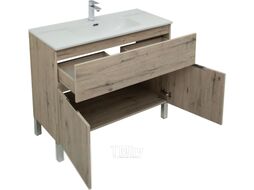 Комплект мебели для ванной Aquanet Алвита New 100 / 274115