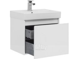 Тумба с умывальником Aquanet Nova Lite 60 / 245029 (с 2 ящиками)