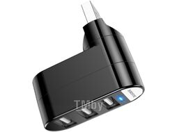 USB-хаб Borofone DH3 (черный)