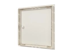 Люк ревизионный ЛР фланец 296х296 ручка 318х318 пластик Ivory EVECS Л3030Р Ivory