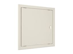 Люк ревизионный ЛР фланец 296х296 ручка 318х318 пластик Ivory EVECS Л3030Р Ivory