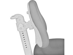 Парта+стул Anatomica Uniqa Armata с надстройкой и подставкой для книг (белый/серый/серый)