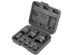 Набор адаптеров ударных, 8пр(1/4(F)x3/8"(M), 3/8(F)x1/4"(M), 3/8(F)x1/2"(M), 1/2(F)x3/8"(M), 1/2(F)x3/4"(M), 3/4(F)x1/2"(M), 3/4(F)x1"(M), 1(F)x3/4"(M) в кейсе Rock FORCE RF-4089MPB
