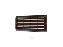 Решетка вентиляционная ДП фланец 275х105 переточная 300х135 пластик Brown ERA 3013,5ДП кор