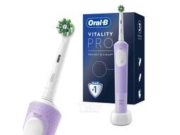 Электрическая зубная щетка D103.413.3 VitalityPro Lilac MistORAL_B BRAUN 4210201427025