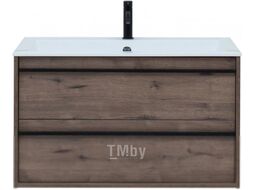 Тумба с умывальником Aquanet Lino 90 / 271950