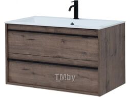 Тумба с умывальником Aquanet Lino 90 / 271950