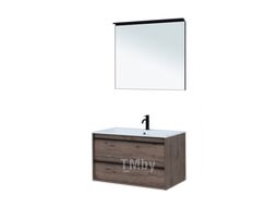 Тумба с умывальником Aquanet Lino 90 / 271950