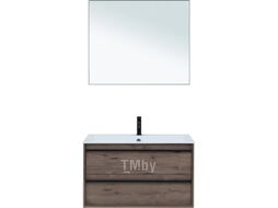Тумба с умывальником Aquanet Lino 90 / 271950