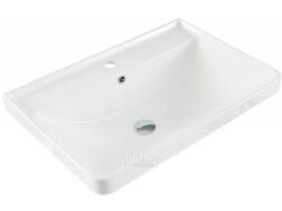 Тумба с умывальником Aquanet Вега 70 / 308335 (белый глянец)