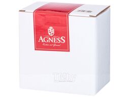Горшочек для запекания Agness 777-107 (зеленый)