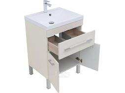 Тумба с умывальником Aquanet Верона 58 / 308384 (кремовый)