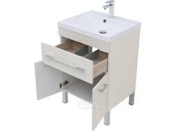 Тумба с умывальником Aquanet Верона 58 / 308384 (кремовый)