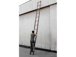 Лестница телескопическая алюм. бытовая 5.0м (13 ступ.) ISMA ISMA-UP500