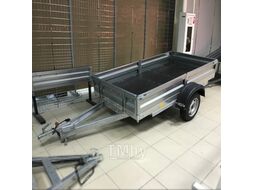 Прицеп для автомобиля Avtos А25М1В (2500x1300x300, R13, ресс. 3302 ГАЗ-1лист, тент 400мм)