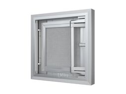 Люк ревизионный D Ceramo Comfort 500х500 скрыт.монтаж усил.петля алюминий EVECS D5050 ceramo comfort