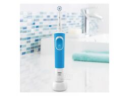 Электрическая зубная щетка ORAL-B BRAUN Vitality Sensitive Clean 100 Blue 4210201234203
