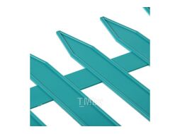 Забор декоративный "GOTIKA" №3 артикул 50512, 7 шт длина 3,10 м лазурь GardenPlast 4814132002360