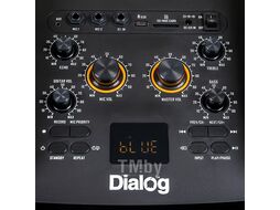Акустическая портативная колонка Dialog Oscar AO-220-100W RMS, Караоке, беспр. микр, BTFMUSBSDGT