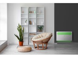 Электрический конвектор с подсветкой (Зелёного цвета) ROYAL Clima REC-FRWG1500M