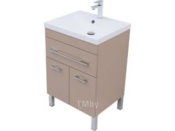 Тумба с умывальником Aquanet Верона 58 / 308386 (капучино)