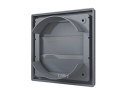 Выход стенной КФ фланец D125 жалюзи 150x150 ASA Gray ERA STREETLINE 1515К12,5Ф сер