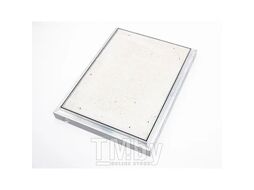Люк ревизионный D Ceramo Optimum 400х600 скрыт.монтаж петля алюминий EVECS D4060 Ceramo Optimum